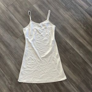 White Slip Dress